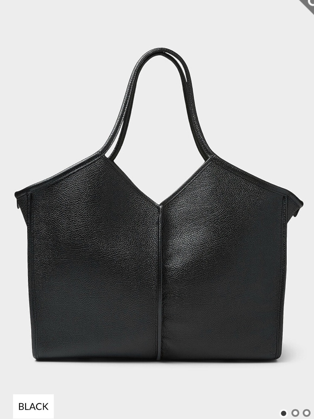Hereu Black Calf Leather Tote in perfect condition